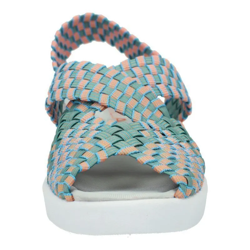 13410 Sandalias de lycra color MENTA