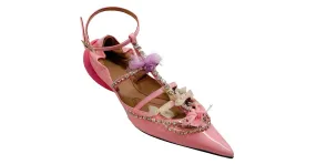 Autre Marque 13 09 Bailarinas Tootsy con adornos de charol rosa SR 
