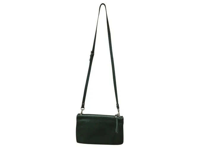 Bandolera multibolsillos Gianni Chiarini Verde oscuro 