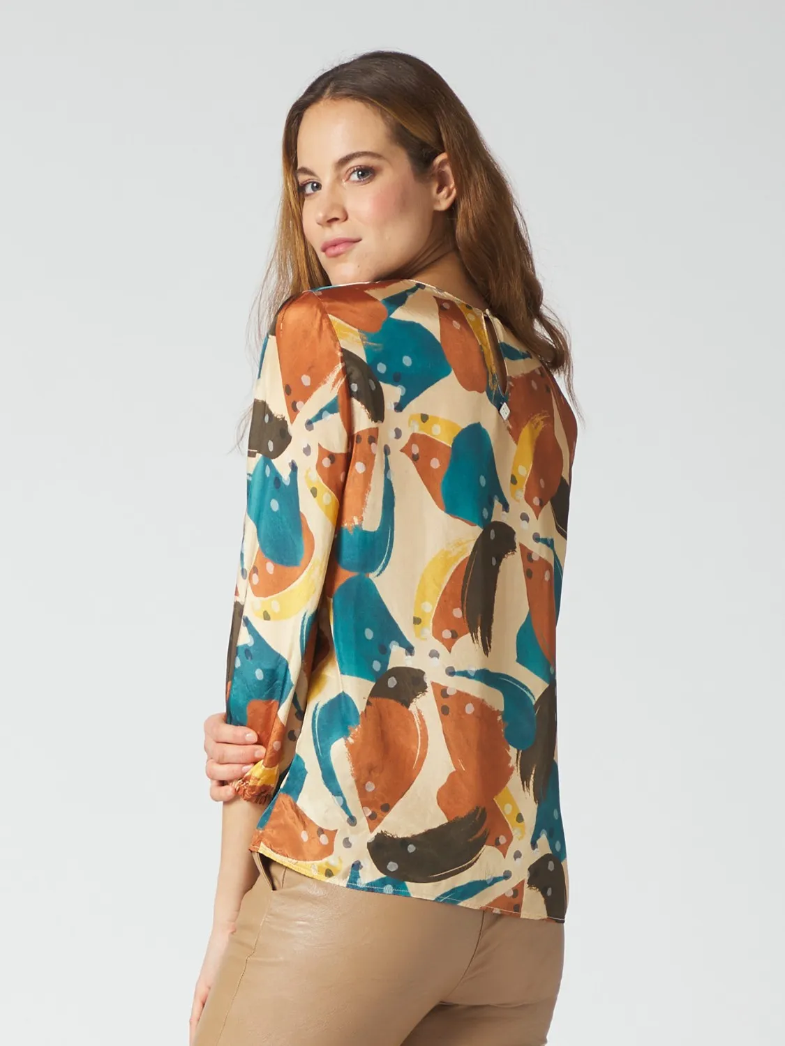 BLUSA ESTAMPADA MANILA GRACE