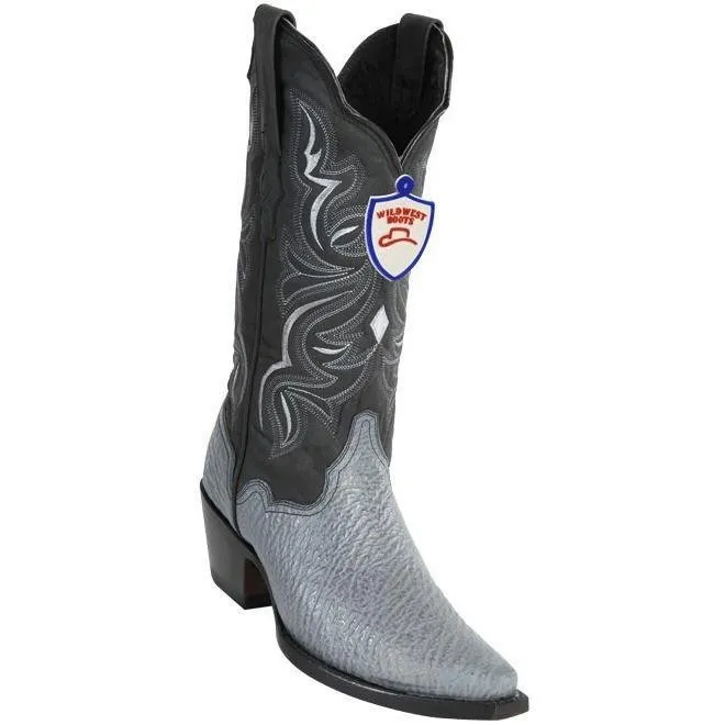 Botas Vaqueras de Tiburon Original en Punta Recortada para Dama WW-2349309
