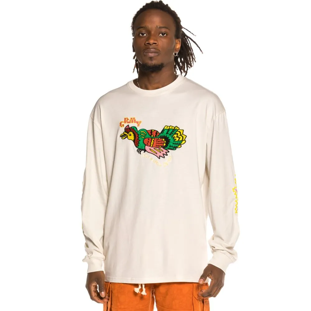 Camiseta manga larga Grimey "Liveution" LS - White | Spring 21