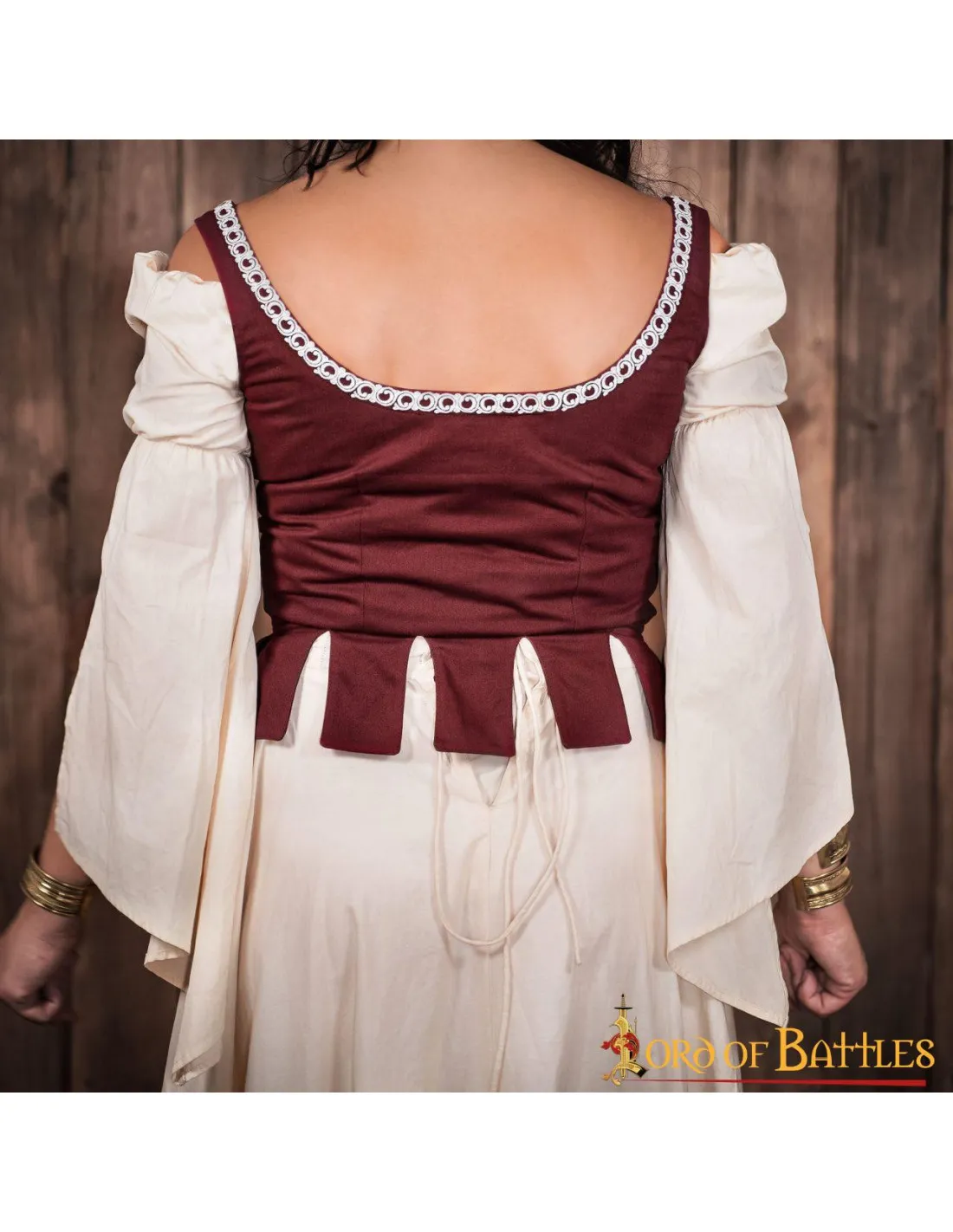 Corpiño de algodón Adalyn Doncella Medieval
