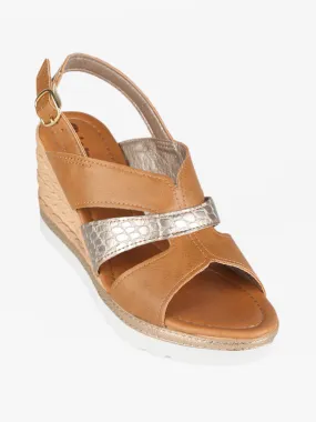 Inblu Sandalias cuña mujer