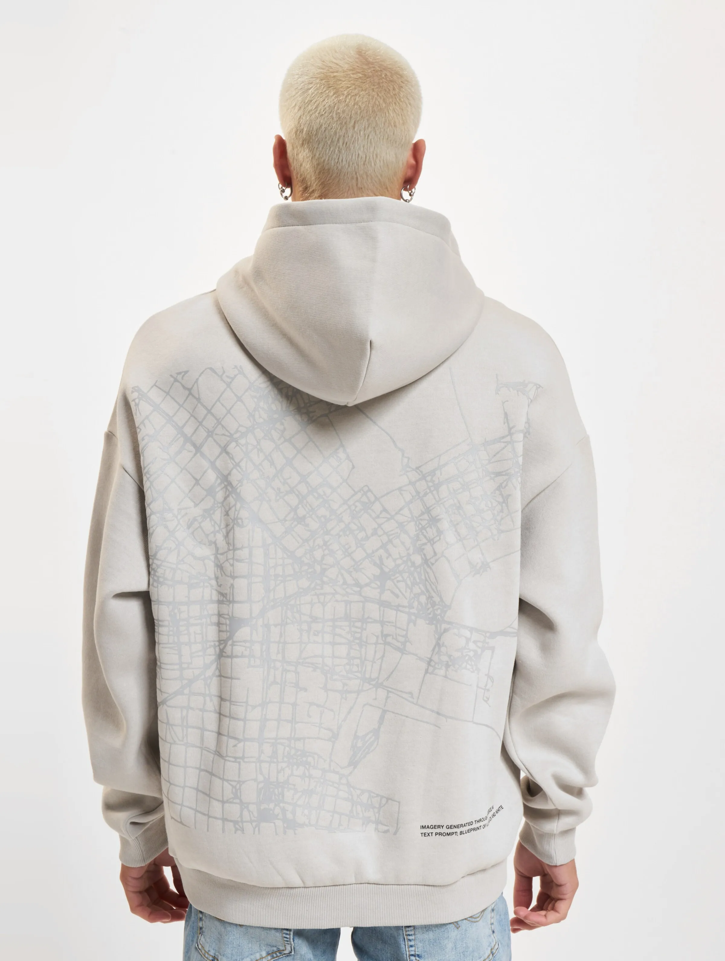Jack & Jones Jack & Jones Spray Print Hoodie