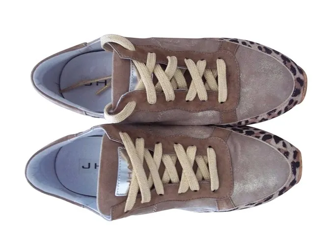 Jhay zapatillas Beige 