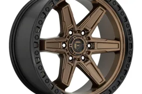 Llanta de aleación D699 Kicker 6 Matte Bronze Black Bead Ring Fuel 9.0x17 ET1 106,1 6x139,7