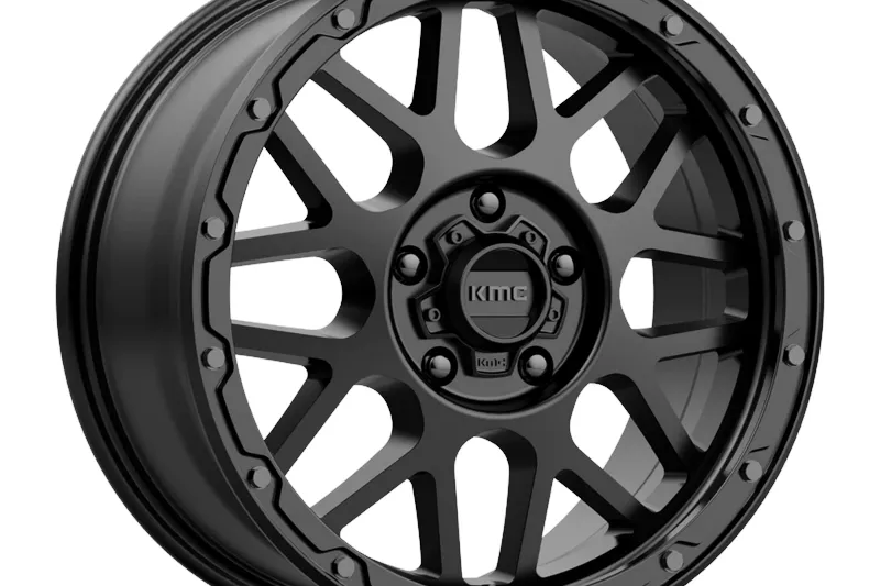 Llanta de aleación KM535 Grenade Off-road Negro Mate KMC 8.5x18 ET35 71,5 5x127