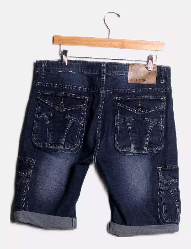 MC Bermuda cargo denim