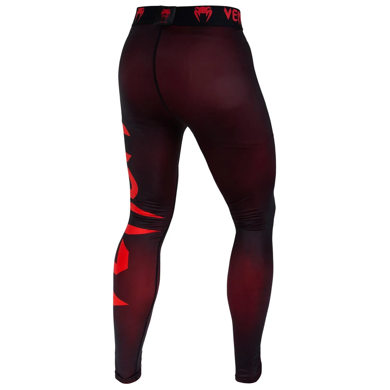 Pantalones de compresión Venum Giant - Negro/Rojo