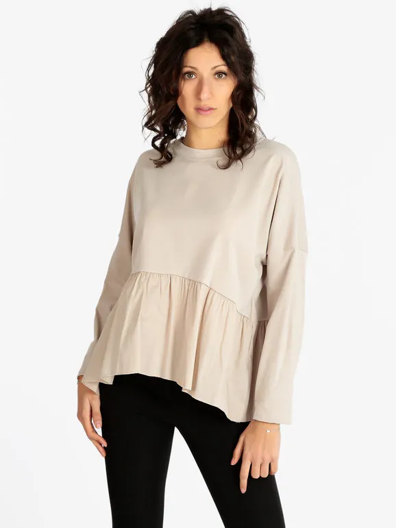 Solada Maxi jersey de mujer con volante