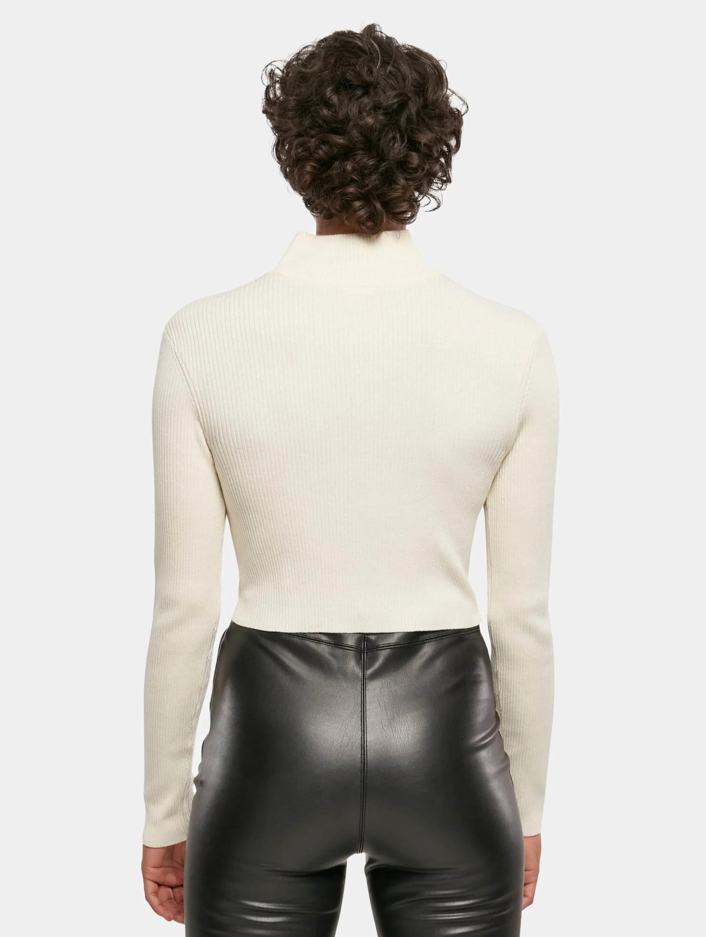 Urban Classics Ladies Cropped Rib Knit