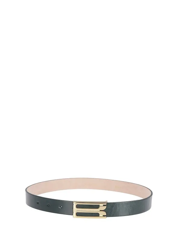 Victoria Beckham Cinturón - Verde Oscuro