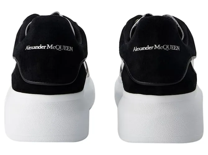 Zapatillas oversize - Alexander Mcqueen - Piel - Blanco 