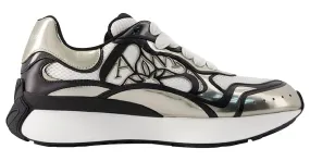 Zapatillas Sprint Runner - Alexander Mcqueen - Piel - Beige/De color negro Castaño 