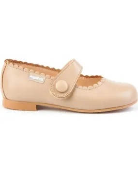 Zapatos ANGELITOS  de Niña BAILARINAS 1512  MARRóN