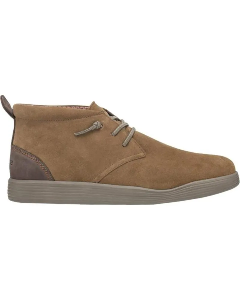 Zapatos HEY DUDE  de Hombre JO SUEDE - CARAPIJO JO SUEDE  COGNAC