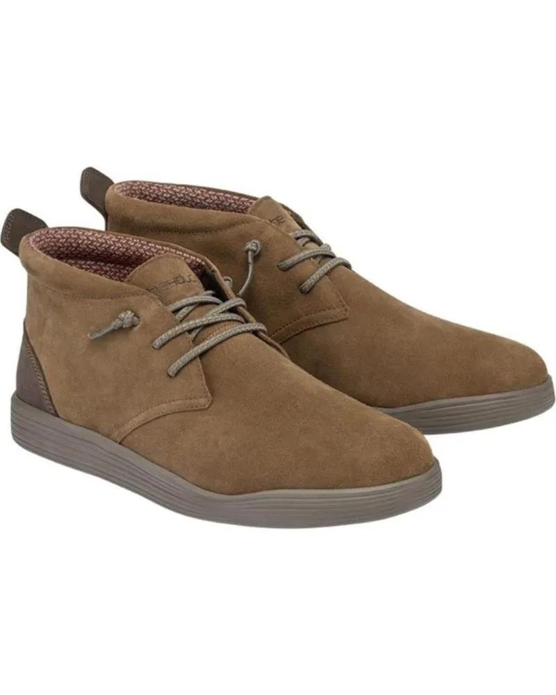Zapatos HEY DUDE  de Hombre JO SUEDE - CARAPIJO JO SUEDE  COGNAC